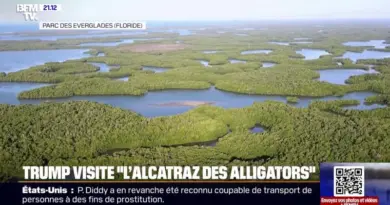 États-Unis: Donald Trump visite « l’Alcatraz des Alligators », une prison pour migrants