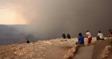 Etats-Unis : les images impressionnantes de l’incendie qui ravage les environs du Grand Canyon