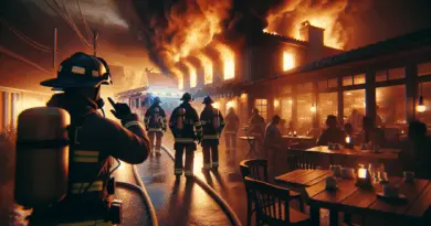FREJUS : Les sapeurs-pompiers interviennent pour un feu de cuisine dans un restaurant – Presse Agence