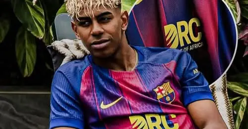 Factcheck : ces photos des joueurs du FC Barcelone arborant des maillots avec mention « DRC Heart of Africa » sont truquées