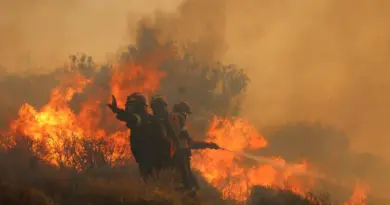 Grèce : les images impressionnantes des incendies qui ravagent la Crète