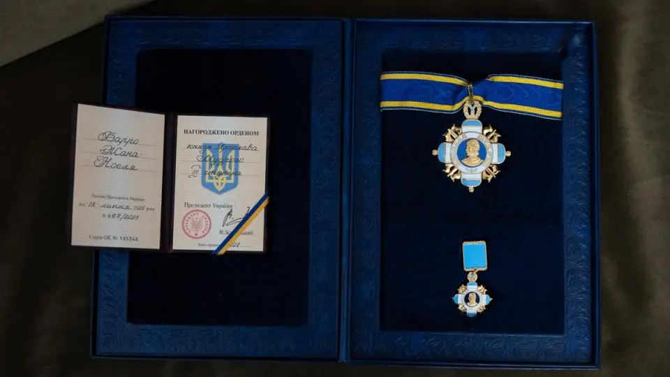 Guerre en Ukraine : qu’est-ce que la «médaille Iaroslav le Sage» remise par Volodymyr Zelensky à Jean-Noël Barrot ?