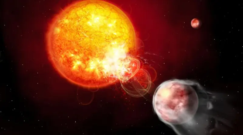 HIP 67522 b, une exoplanète qui déclenche son autodestruction