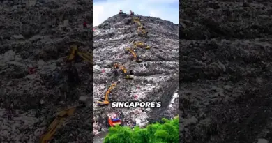 How Singapore mastered Waste Management #engineering #ytshorts #sustainability #singapore #tech