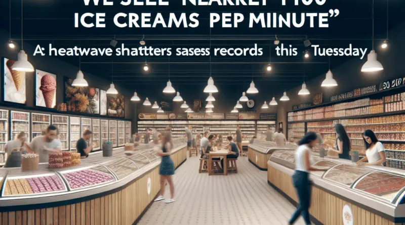 INFO EUROPE 1 – «Nous vendons près de 100 glaces à la minute» : chez Picard, la canicule a fait exploser le record des ventes ce mardi – europe1.fr