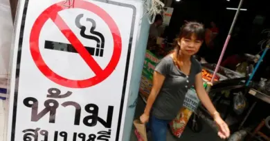 Interdiction de fumer dans les lieux publics : la Thaïlande applique des règles strictes depuis 20 ans