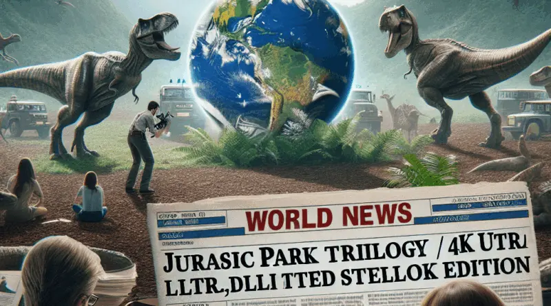 Jurassic Park-Trilogie [4K Ultra HD-Édition SteelBook limitée] – Artia13 est rémunéré par notre partenaire Amazon