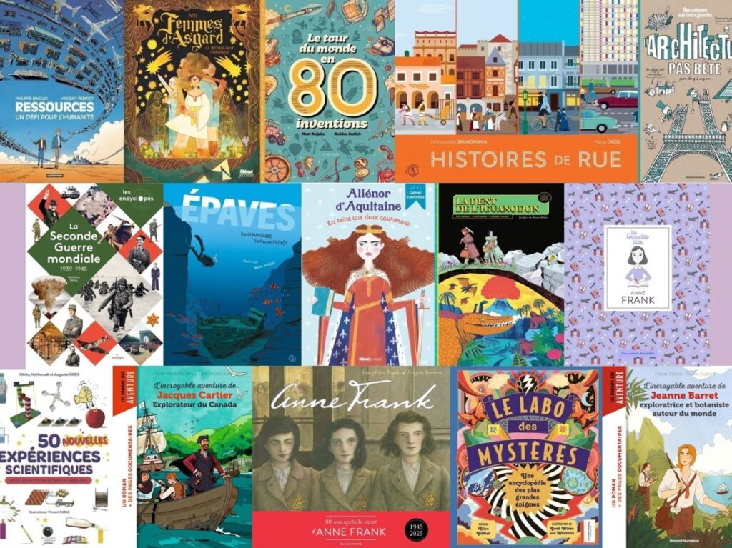 LIVRES. Les dernières nouveautés jeunesse sur l’histoire, l’archéologie et les sciences fondamentales