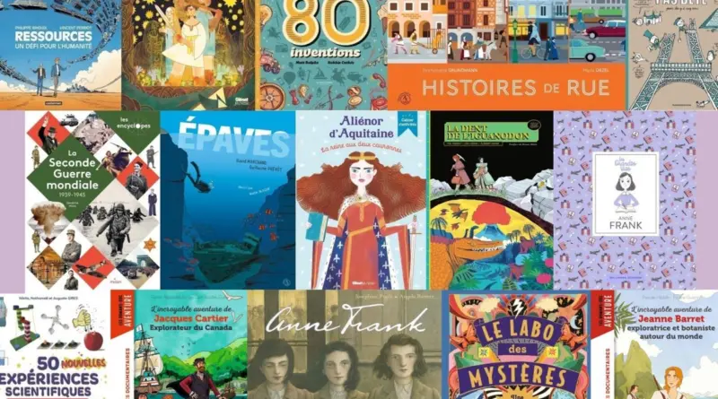 LIVRES. Les dernières nouveautés jeunesse sur l’histoire, l’archéologie et les sciences fondamentales