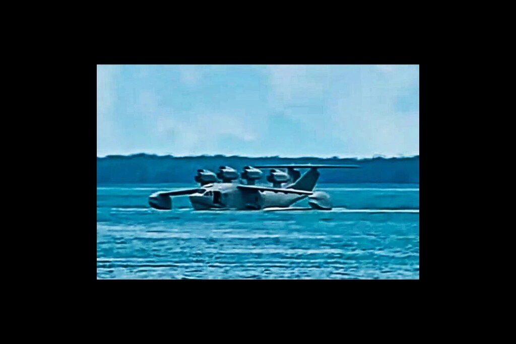 La Chine planche sur un étrange engin mi-avion mi-bateau, le « monstre de Bohai »
