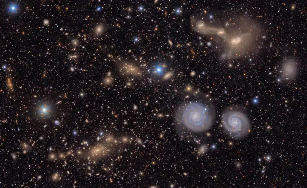 La caméra la plus puissante du monde vient de photographier 10 millions de galaxies – et ce n’est que le début !