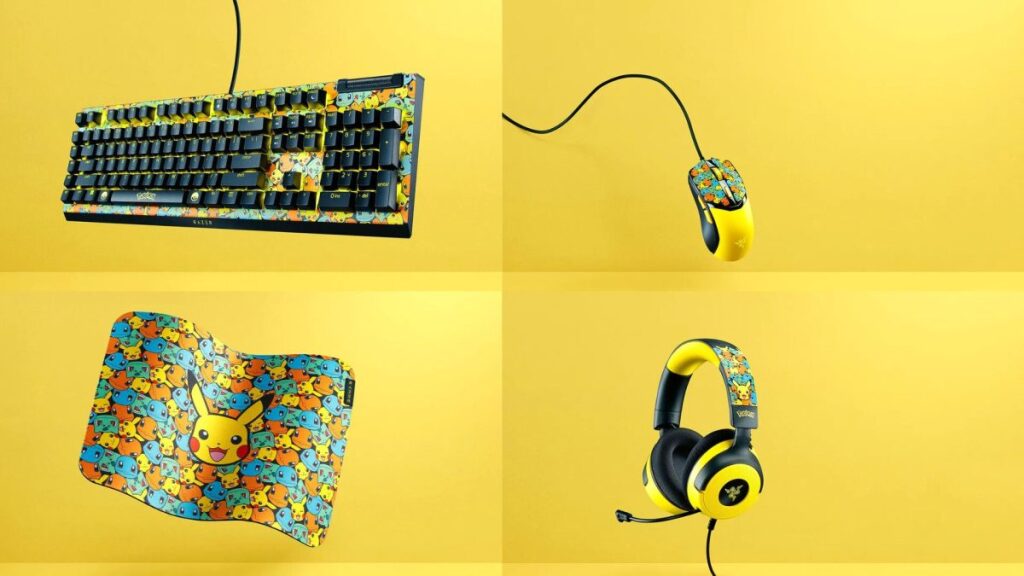 La collection Pokémon de Razer débarque enfin en France