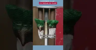 Lanterne à gaz : un trésor du passé #Histoire #Technologie