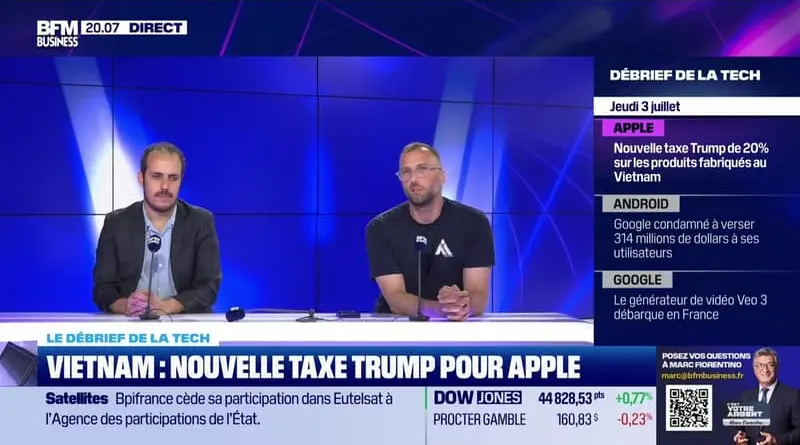 Le Débrief de la tech – Jeudi 3 juillet