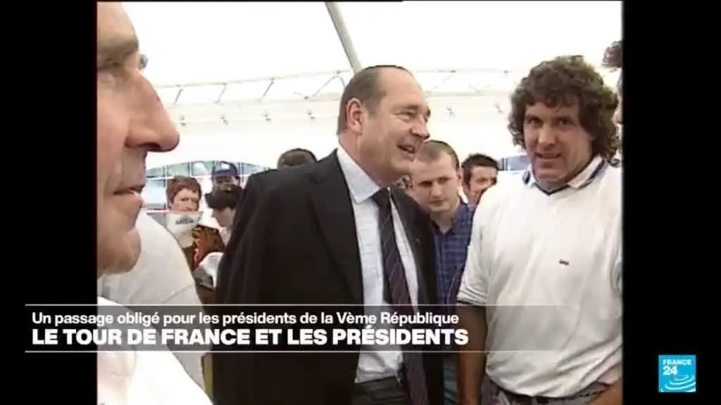 Le Tour de France, rendez-vous incontournable des présidents de la Vème République
