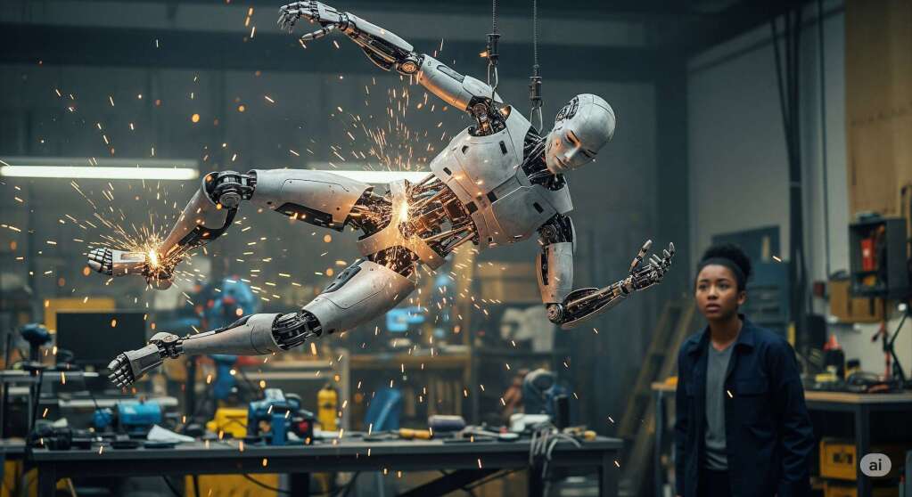 Le bug qui fait peur : ce robot humanoïde « pète un plomb » dans une vidéo virale sur les réseaux sociaux