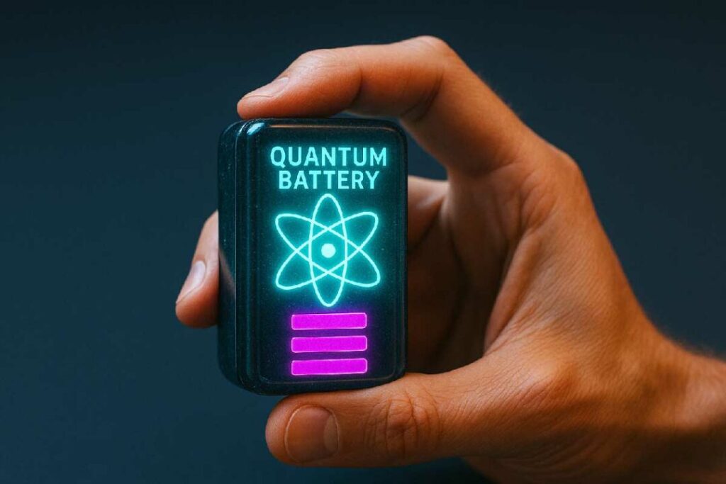 « Le futur, c’est maintenant », une batterie quantique d’une durée de vie 1000 fois supérieure