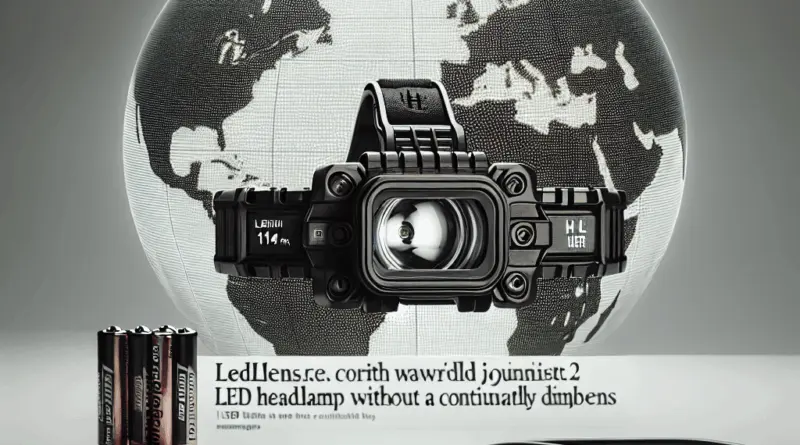 Ledlenser H14R.2 LED Headlamp, Rechargeable Lithium Battery, 1000 Lumens, Can Be Used 4 AA Batteries, Continuously Dimmable, Range 300 m, USB Charging Cable, Black – Artia13 est rémunéré par notre partenaire Amazon