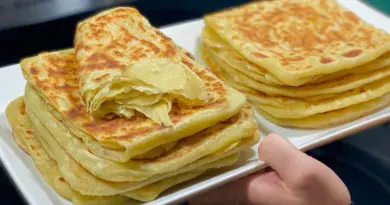 MSEMENS EXPRESS POUR DÉBUTANTS 🥞 CRÊPES FEUILLETÉES À LA POÊLE 👩🏻‍🍳 Deli Cuisine