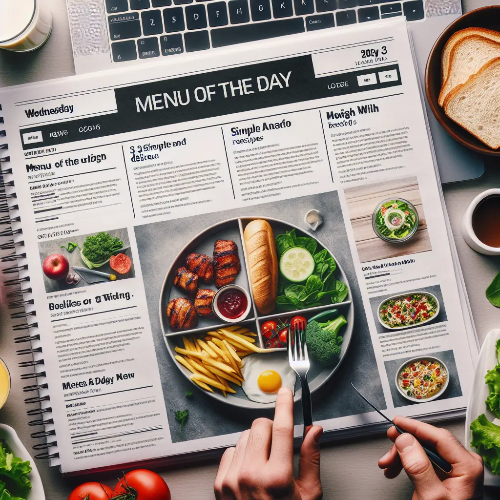 Menu du jour : 3 recettes simples et gourmandes pour la journée du mercredi 2 juillet 2025 – Cuisine AZ