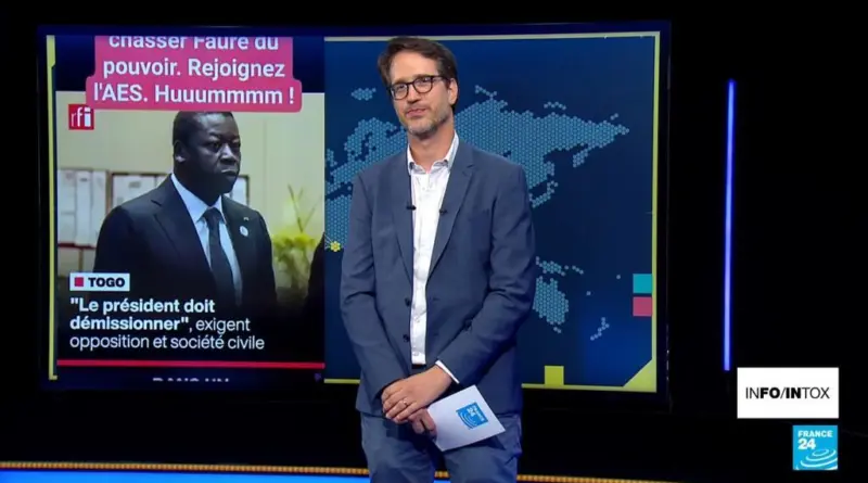 Non, Emmanuel Macron n’a pas appelé à la démission du président togolais