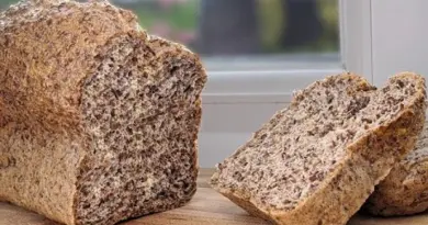 Pain 2 ingrédients : sans farine, ni gluten ! Recette rapide à faire et à IG bas.