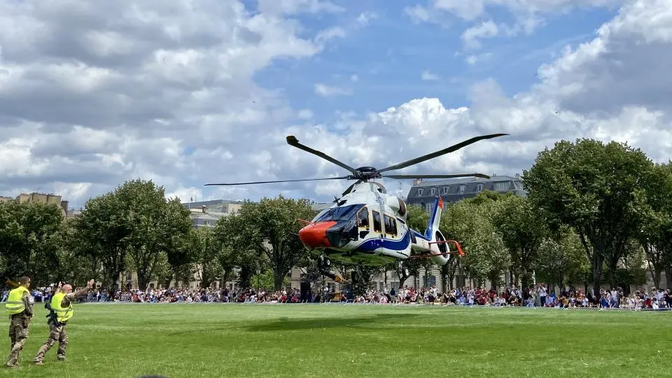 Paris : hélicoptère H160, système de navigation pour parachutistes… Pour le 14-Juillet, la Direction générale de l’armement fait le plein d’innovations aux Invalides
