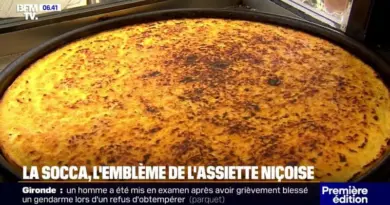 Pois chiche, eau, farine: la socca, l’emblème de l’assiette niçoise