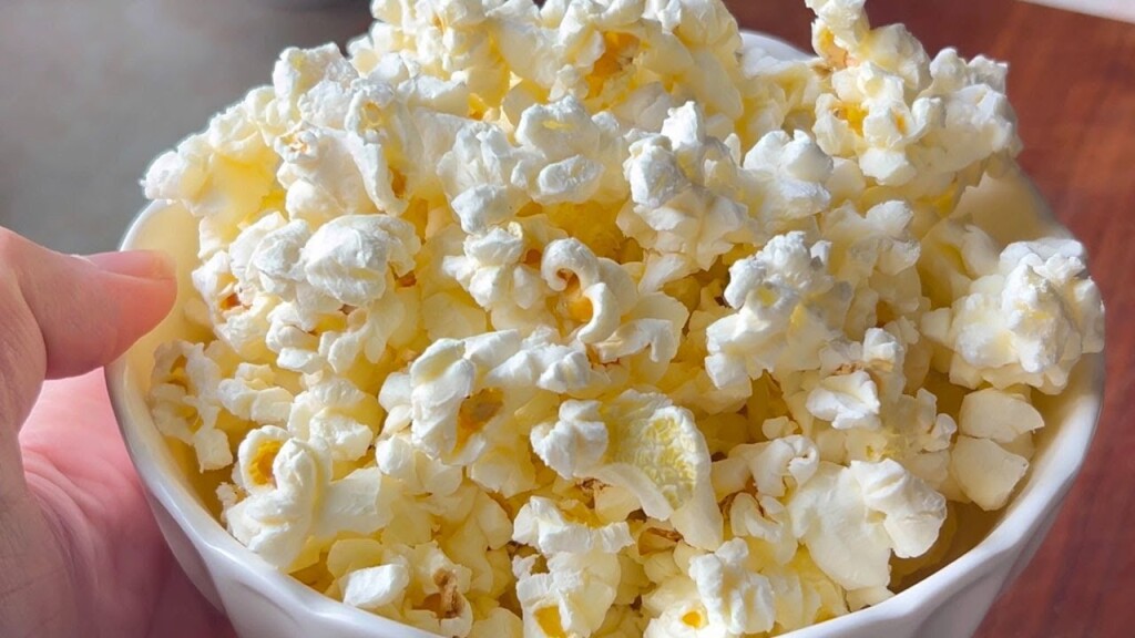Popcorn Maison :  1 Ingrédient, Zéro Gras 🍿/ SANS Huile, SANS Beurre