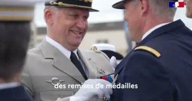 Première cérémonie militaire pour les étudiants du Bachelor cybersécurité, parcours « cyberdéfense »