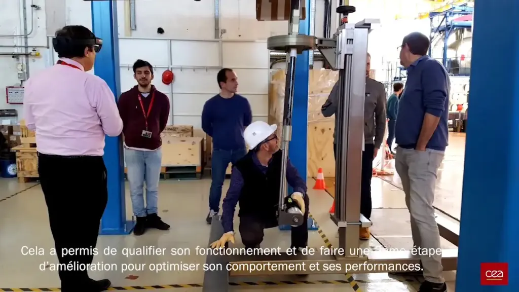 Réalité augmentée appliquée à une séquence d’assemblage sur ITER
