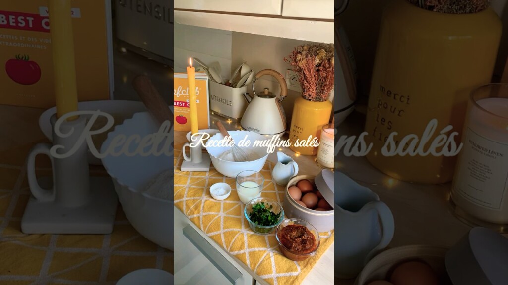 Recette de muffins salés #recette #muffins #cuisine #slowlife #cuisinemaison