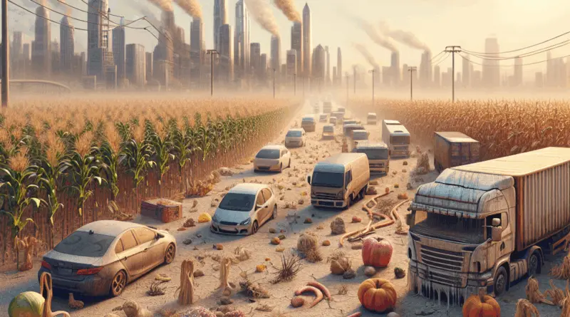 Réchauffement climatique : agriculture, transport, la chaleur va coûter cher – France Info