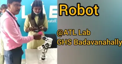 Robot | @ATL lab Government High school Badavanahally|