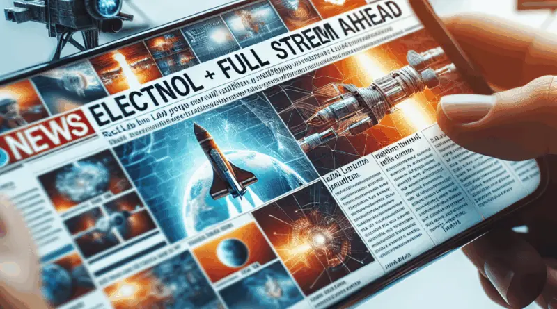 Rocket Lab | Electron « Full Stream Ahead »