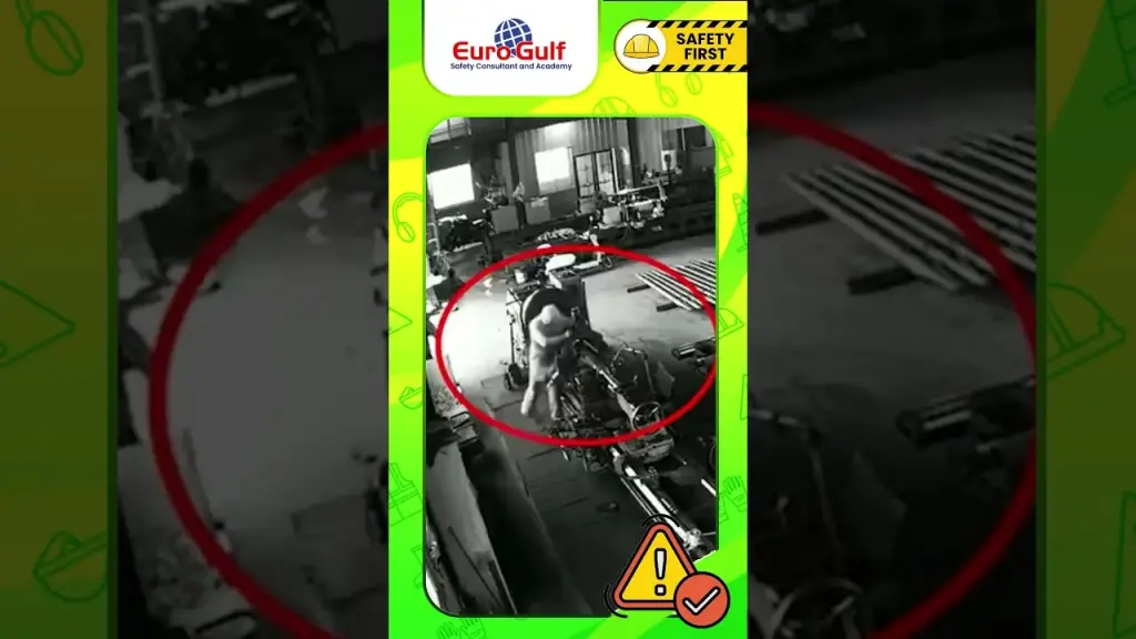 Rotating Machine Work Accident Caught on Camera