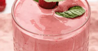 Smoothie framboise : Recette facile, healthy et sans sucre en 5 minutes