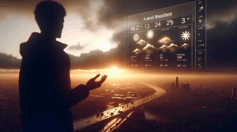 Tendance météo à 4 semaines : une météo souvent ensoleillée et chaude avec peu d’orages