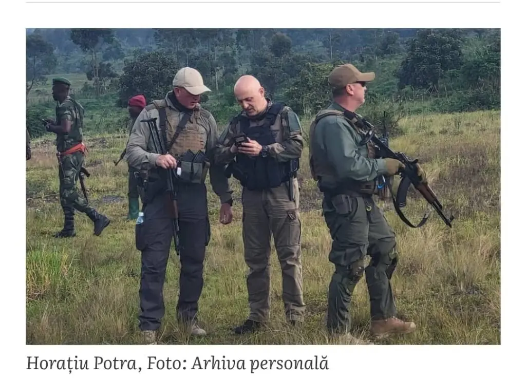 Une photo des mercenaires roumains près de Goma (2024) faussement présentée comme l’arrivée des Américains à Uvira en 2025