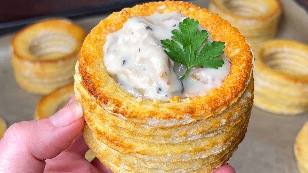 Vol au Vent / Bouchées à la Reine : SANS Pâte Feuilletée ! Recette Simple