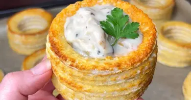 Vol au Vent / Bouchées à la Reine : SANS Pâte Feuilletée ! Recette Simple