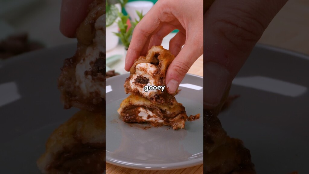 You NEED to try this FRIED S’MORES COOKIE DOUGH!