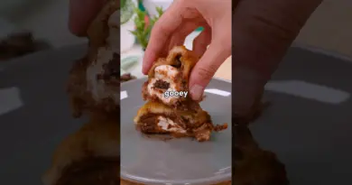You NEED to try this FRIED S’MORES COOKIE DOUGH!