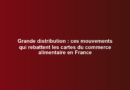 Grande distribution : ces mouvements qui rebattent les cartes du commerce alimentaire en France