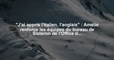 « J’ai appris l’italien, l’anglais » : Amélie renforce les équipes du bureau de Sisteron de l’Office de tourisme cet été