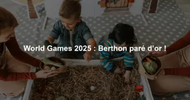 World Games 2025 : Berthon paré d’or !