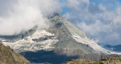Switzerland, Alps, Matterhorn, lake, mountains, Swiss flag, Geneva