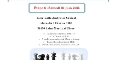 21 juin 2025 à Saint-Martin d'Hères - 6ème étape du circuit des parties rapides Jeunes