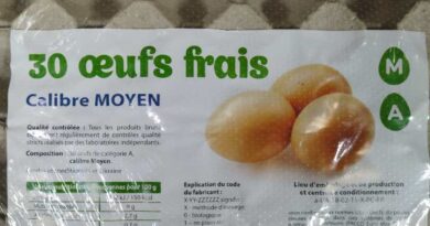 30 œufs frais - Calibre moyen