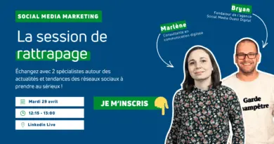 Replay du webinaire - La Session de Rattrapage Social Media #2